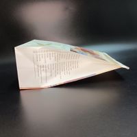 Sacs en papier blancs personnalisés avec logo SP2478, sacs d'emballage alimentaire jetables, sacs en papier kraft pour pain avec fenêtre