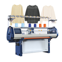 Máquinas de Tejer Planas Automáticas para Uso Doméstico, Tejido Jacquard, Método de Tejido Simple y Doble, Nueva Planta de Fabricación de Suéteres