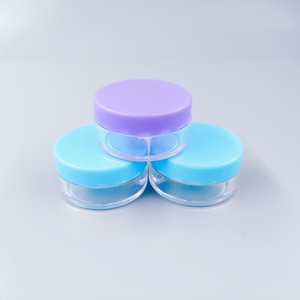 Pot cosmétique rechargeable vide de haute qualité 10ml 15ml PS pot en plastique mignon pot d'emballage de crème cosmétique 10g - Product Image 4