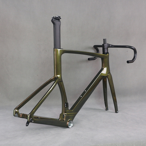 SERAPH bicicleta <span class=keywords><strong>Aero</strong></span> bicicleta de carretera <span class=keywords><strong>cuadro</strong></span> de <span class=keywords><strong>carbono</strong></span> carreras disco de montaje plano pieza de bicicleta todo el Cable interior T1000 marco - Product Image 2