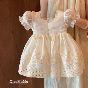 Vestito Lolita per Bambina, Nuovo Abito Estivo 2026 per Capodanno, Compleanno Bambini, Elegante Vestito da Principessa in Stile Francese - Product Image 3