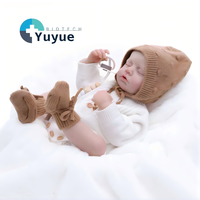 Poupée Bébé Douce en Silicone de 20 Pouces - Jouet en Peluche Réaliste de Style Reborn pour Enfants et Collectionneurs