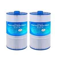 Cartuchos de filtro de material estável, venda direta de fábrica para partículas de sujeira, filtro de água para spa limpo