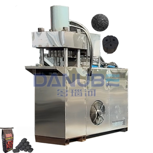 Comercial Charcoal Square <b>Pillow</b> Shape Sawdust Biomass Firewood Briquette Press Dryer Machine - Product Image 1