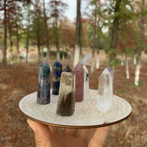 Bộ quà tặng đá thạch anh tím tự nhiên nguyên khối, tinh thể thạch anh trong suốt, đá chữa bệnh Reiki, Chakra - Product Image 2