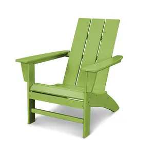 Прочный стул Адирондак из тика в нордическом стиле минималистского дизайна, стул Muskoka, скамейка для внутреннего дворика из дерева Адирондак