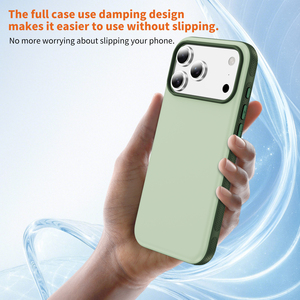 Coque de téléphone mate premium douce pour la peau pour iPhone 17 16 15 14 Series, double couleur, protection anti-chute avec bord antidérapant - Product Image 6