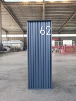 Boîte à colis extérieure grande capacité en acier galvanisé avec serrure à clé, montage au sol, boîte aux lettres pour livraison de colis
