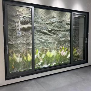 Thiết kế hiện đại 48x60 36x72 cửa sổ Hợp kim nhôm với tính năng đẩy ra để sử dụng trong nhà ở & khách sạn - Product Image 3