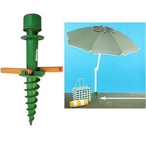 Ancla de Arena para Sombrilla de Playa, Moderna, Plegable, Impermeable, de Plástico en Espiral, con Agarre Seguro - Product Image 6