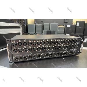 Dl32 trộn kỹ thuật số Mixer 32 đầu vào 16 đầu ra giai đoạn box với 32 Microphone tiền khuếch đại ultranet và ADAT giao diện - Product Image 4