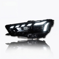 Ensemble de phares LED à faible consommation d'énergie, style RS, 12V, applicable aux AUDI A4 2017-2020, feux de jour et clignotants pour véhicules