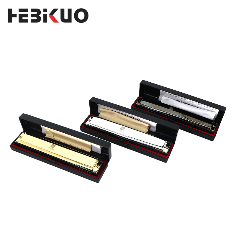 KQ24 Professional Harmonica Music Instrument Stainless