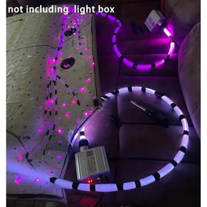 Filaments de lumière à fibres optiques en plastique Azimom, 0,03 po, rouleau de 6,5 pi, éclairage lumineux pour plafond ciel étoilé - Product Image 5