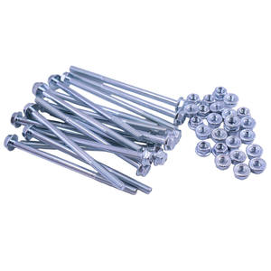 Juego de Pernos y Tuercas Hexagonales M6105, Paquete de 100 Piezas para Tornillos de Generador y Equipo Mecánico, Piezas y Accesorios Esenciales - Product Image 1