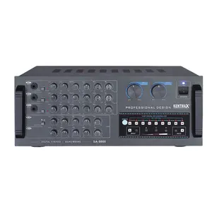 SA-9000 karaoke amplificador de áudio estéreo digital, com controle de chave para jogador doméstico