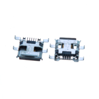 Conector USB B Micro de 5 Pines, Hembra, Tipo B, para Montaje en PCB, Reemplazo de Receptáculo SMD, Puerto de Carga USB B