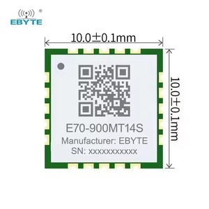 Módulo de Puerto Serie Inalámbrico Ebyte ODM E70-900MT14S CC1310, 14dBm, 1.5km, 868MHz, Modulación GFSK, Salida de Nivel TTL - Product Image 5
