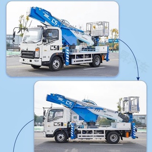 Factory Price HOWO 28-32m Mobile Skylift Aerial Bucket Truck High-Altitude Operation Truck for Sale - Product Image 4