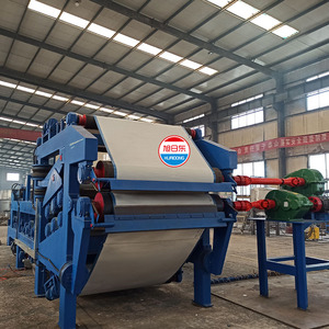 Strengthen Type <strong>Paper</strong> Pulp Fiber Dewatering <strong>Machine</strong> Cellulose Moisture Thickening <strong>Mill</strong> Dehydration Double Belt Filter Press - Product Image 2