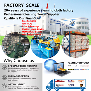 Panni in Microfibra 400GSM Morbidi Senza Bordi <span class=keywords><strong>per</strong></span> Pulizia Casa e Cucina, Confezione da 36 Pezzi, Panni <span class=keywords><strong>per</strong></span> Dettagli con Pelo Lungo e Corto - Product Image 5