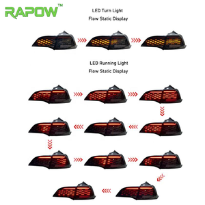 ชุดไฟท้าย LED สีแดง RAPOW สำหรับ <span class=keywords><strong>Tesla</strong></span> <span class=keywords><strong>Model</strong></span> <span class=keywords><strong>3</strong></span> ของแท้แบบขายส่ง ชุดซ่อมและดัดแปลงมาตรฐาน OE ใหม่ - Product Image 5