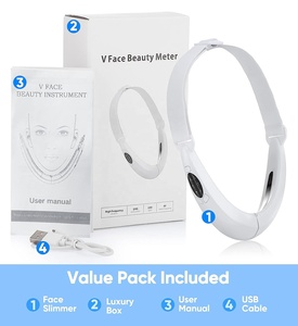 Appareil électrique pour le double menton V-Face, intensités réglables, machine intelligente V-Face pour le contouring du double menton - Product Image 4