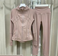 Fitness Yoga Kleding Aloe Set Yoga Set Damesjas Hoge Taille Define Jas Sportkleding Dames Trainingspak voor Dames Yoga Leggings Top