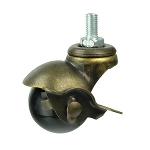 Furniture Casters 1.5/2 Inch Swivel PP <b>Material</b> Durable For <b>Sofa</b> Office Chair - Product Image 2