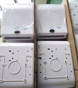 2023 Venta caliente de plástico montado en la pared dispensador de papel automático eléctrico sensor corte caja de papel para oficina hotel escuela <span class=keywords><strong>HOSP</strong></span> - Product Image 6