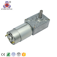 Mini boîte de vitesses motorisée électrique sans balais, moteur 12 v dc, 24v, couple élevé, pour vannes électriques