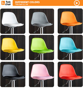 Tabourets <span class=keywords><strong>de</strong></span> <span class=keywords><strong>bar</strong></span> pivotants réglables TUQ CHAIR pour hôtel, salle à manger, cour extérieure, cuisine, îlot <span class=keywords><strong>de</strong></span> cuisine - Product Image 5