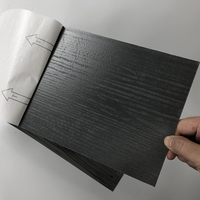 Selbst klebende Holzmaserung Planke Kunststoff Stil Wasserdichte Holz Textur Fliesen Vinyl Bodenfliesen PVC-Bodenbelag