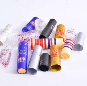 Bandas Termoencogibles de PVC de 38 mm y 45 mm, Cápsulas Termoencogibles Transparentes Perforadas para Cuello de Botella, Etiquetas de Sellado - Product Image 6