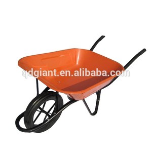 Gerobak Dorong Konstruksi Kuwait WB6400 Laris Manis, Kapasitas Muatan 130kg, Penyimpanan 65L, Ban Pneumatik 4.00-8 Inci, Baja Tugas Berat - Product Image 6