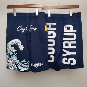Shorts pour hommes de qualité supérieure, 100% coton épais, streetwear, imprimé personnalisé « THAT'S a AWFUL LOT of COUGH SYRUP », décontractés - Product Image 3