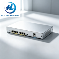 Router VPN Gigabit Ethernet Empresarial C1111-4P de 4 Puertos con Soporte PoE, Gateway de Seguridad de Red WAN Dual de Alto Rendimiento