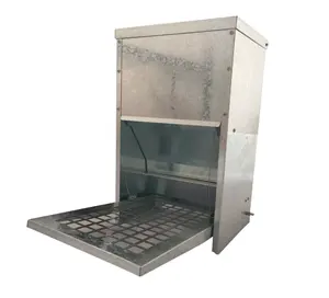 Animal Feeders Automatic Chicken Chick Feeder With Treadle Poultry Animal Livestock Farming Equipment For Feeders PH-276