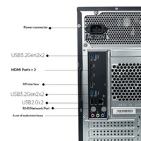 PC de Escritorio de Marca Directo de Fábrica CO-K6 Personalizable con Procesador de 14 Núcleos y Tarjeta Gráfica RTX 5050 Opcional, Windows 11 PRO