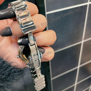 Reloj de Lujo para Mujer Ti2fany, Elegante, con Triángulo Invertido, Cristal de Zafiro, Diamantes, Analógico, con Puntero, Simple y Elegante - Product Image 4