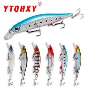 Ytqhxy Minnow <b>Lure</b> 14.6cm 15g Floating Rattle Bait For Bass And Mandarin Fish Midwater <b>Fishing</b> <b>Lure</b> With Triple Hooks - Product Image 2
