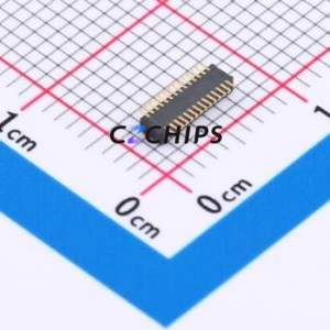 HC-PBB40C-24DP-0.4V-02 Board-to-Board & Backplane Connector SMD,P=0.4mm Connector 24P 0.4mm Slot Butt Joint Vertical Mount - Product Image 2