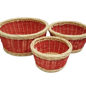 Best quality fruit basket storage rattan baskets for kitchen from Vietnam