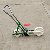 Semoir manuel Seasummer pour légumes, machine de précision pour le semis de choux et de radis, petite machine agricole à espacement réglable des rangs