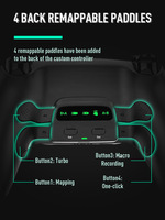 Manette arrière à quatre boutons Data Frog pour PS5 Bdm 020 030 Playstation5 Compatible Remapper avec accessoires de jeu