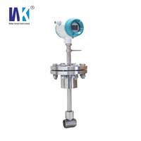 Stainless Steel Vortex Flowmeter DN15-DN300 Flange Sensor IP65 with +/-1.5% Accuracy and 3-30M/S Flow Rate