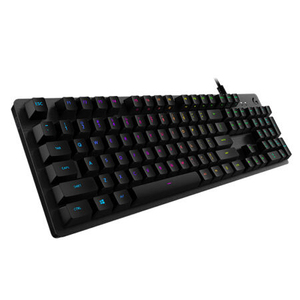 Logitech G512คีย์บอร์ดสำหรับเล่นเกมแบบกลไกแบบมีสายสวิตช์ GX 16 8M RGB ต่อคีย์ไฟช่อง <span class=keywords><strong>USB</strong></span> สำหรับพีซี - Product Image 1