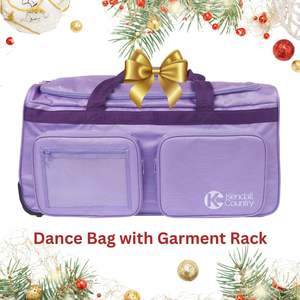 Muestra Gratuita, Bolsa de Transporte con Ruedas para Disfraces, Bolsa de Baile con Ruedas para Zapatos de Ballet, con Barra para Colgar Ropa, para Disfraces de Bailarines - Product Image 2