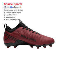 Chaussures de football américaines pour hommes, fabricant du Fujian, chaussures de football américain, conception OEM, chaussures de football américaines