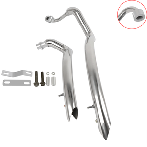 ท่อไอเสียรถจักรยานยนต์แบบเต็มระบบ สำหรับ <span class=keywords><strong>Yamaha</strong></span> V Star 650 XVS650 <span class=keywords><strong>Dragstar</strong></span> 650 XVS400 - Product Image 3